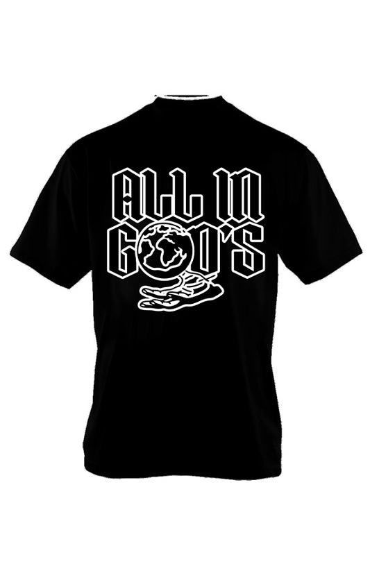 All In God's Hand Heavyweight T Shirt (B)