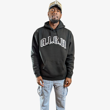 A.I.G.H heavyweight pullover hoodie (B)