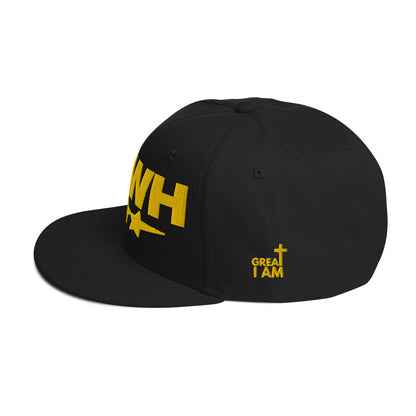 YHWH (gld) Snapback Hat