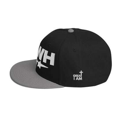 YHWH (wht) Snapback Hat