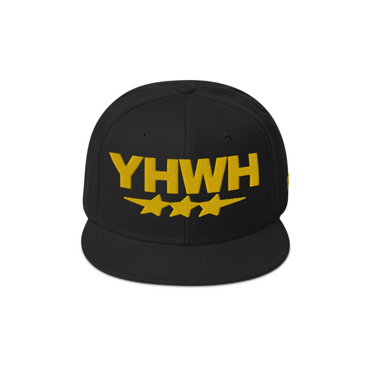 YHWH (gld) Snapback Hat