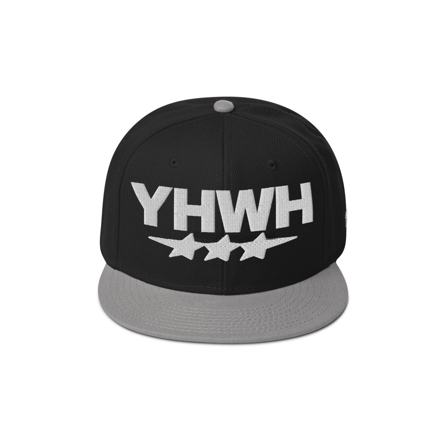 YHWH (wht) Snapback Hat